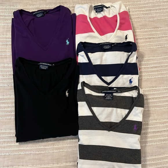 Ralph Lauren Sport long sleeve shirts, Lot of five! - Picture 1 of 11